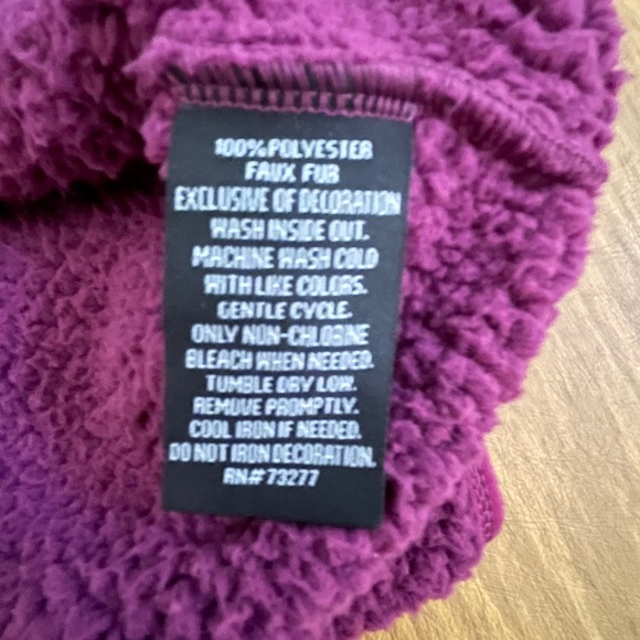 Fila Women's Purple Puffer Jacket - Picture 4 of 8